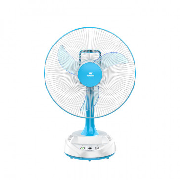 WALTON Rechargeable Fan 430mm Blue