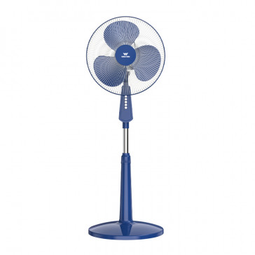 WALTON Pedestal Fan 400mm Butterfly Dark Blue